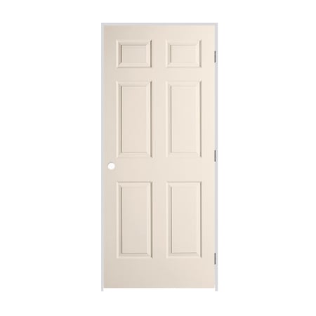 TRIMLITE Molded Door 34" x 80", Primed White 2168MHCCOLLH10B4916